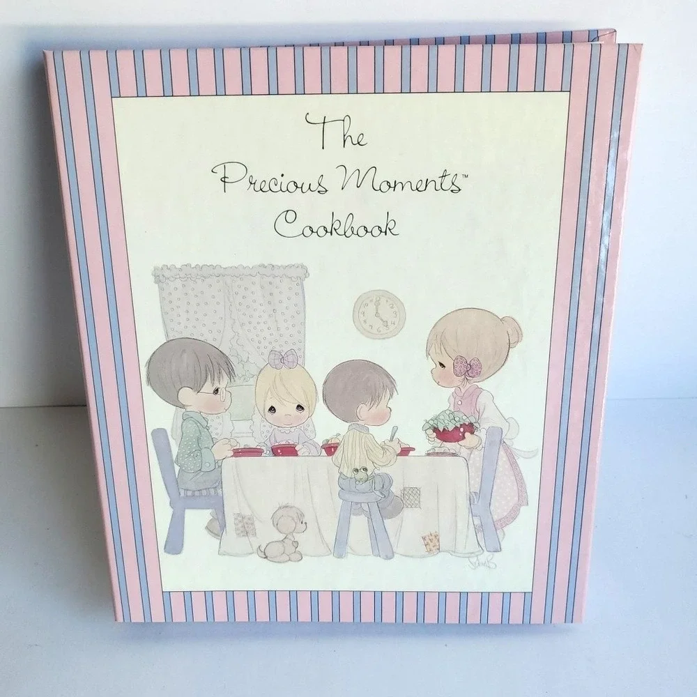 1988 The Precious Moments Cookbook Enesco 200 Recipes Sam Butcher Willie Cushman